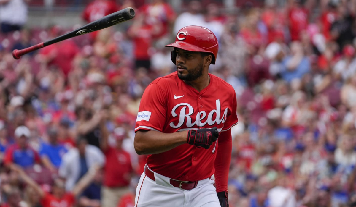 Jeimer Candelario / Reds - Foto de archivo