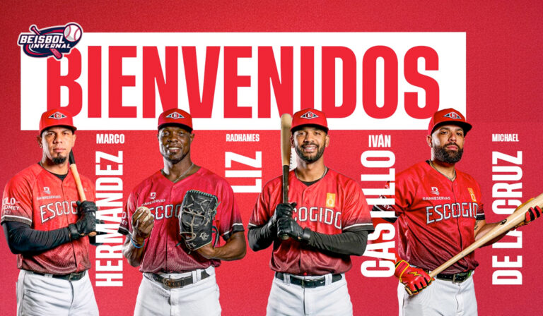 De la Cruz, Liz, Hernández y Castillo firman con el Escogido