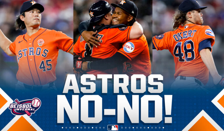 Imai se une a Okert y Santa en el 18vo no-hitter en la historia de los Astros